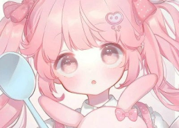 卡通少女心可爱